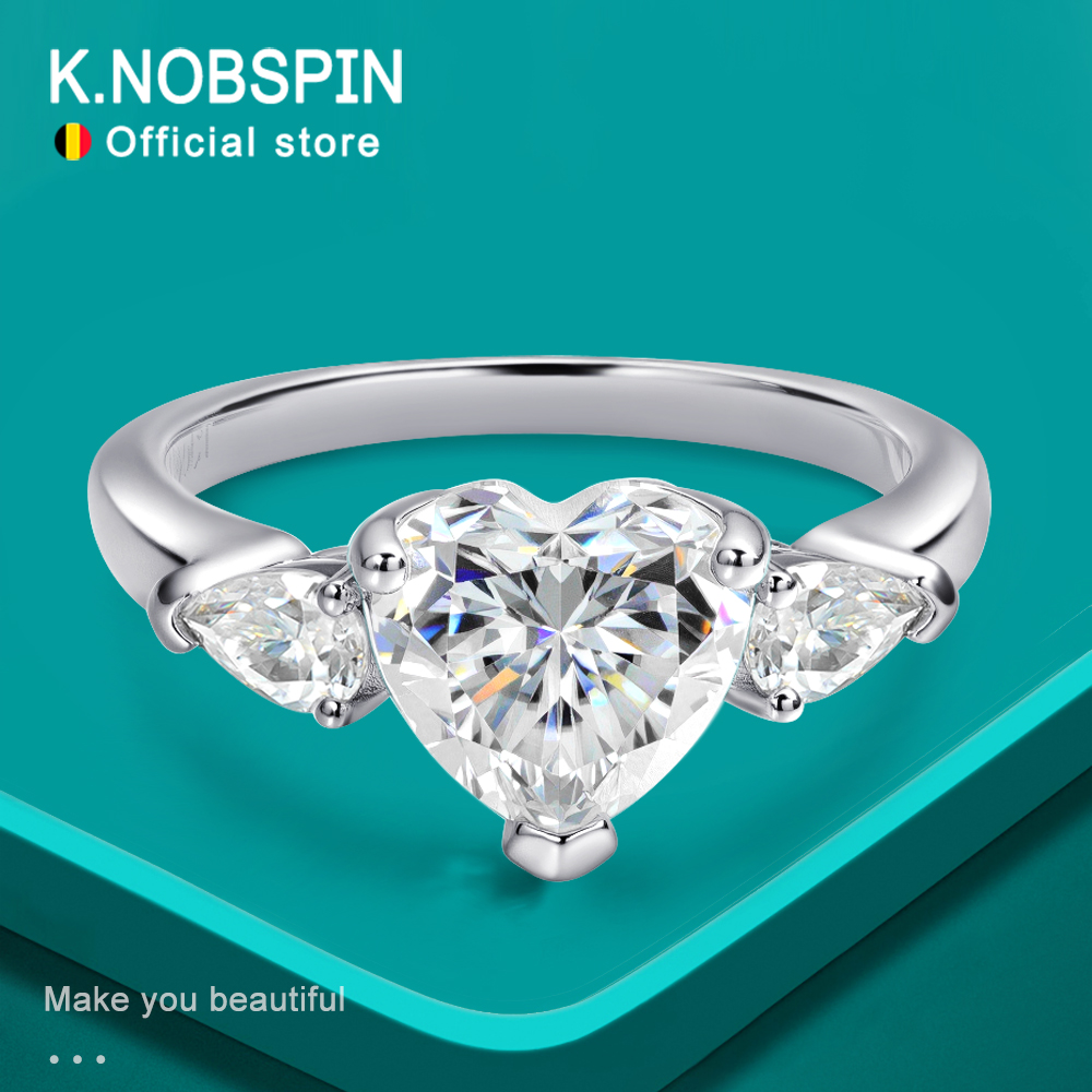 Vs Smartwatch - KNOBSPIN D VVS Heart Cut Moissanite