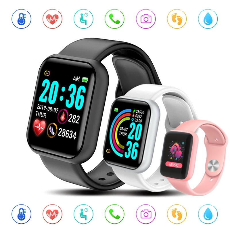 Smartwatch Health Watches - Sport Bluetooth Smart Watches Color Screen