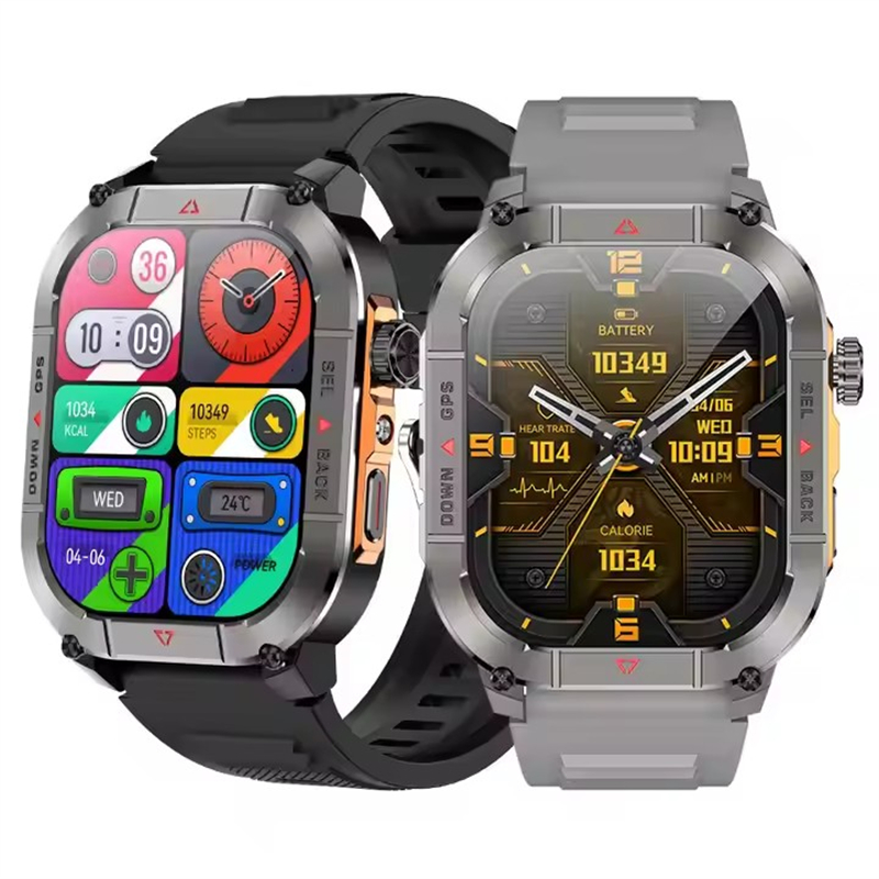 Smartwatch Health Watches - New HK84 Men Smart Watch AMOLED
