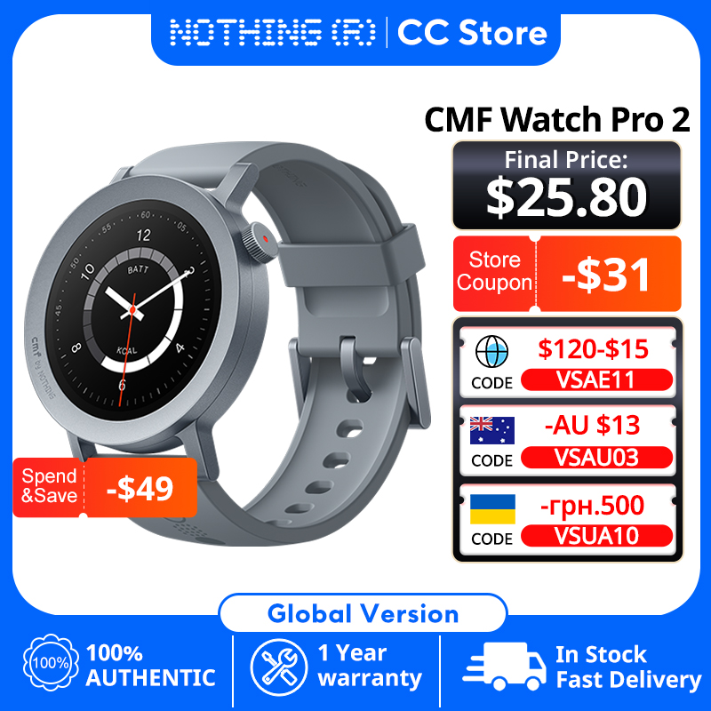 Smartwatch Noise Watches - Global Version Nothing CMF Watch Pro