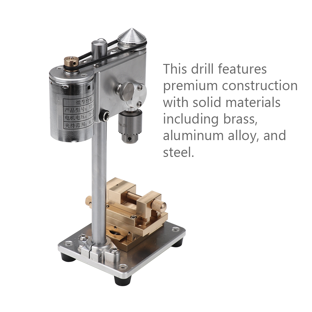 Watch Es - Mini Table Drill Micro Bench Drill