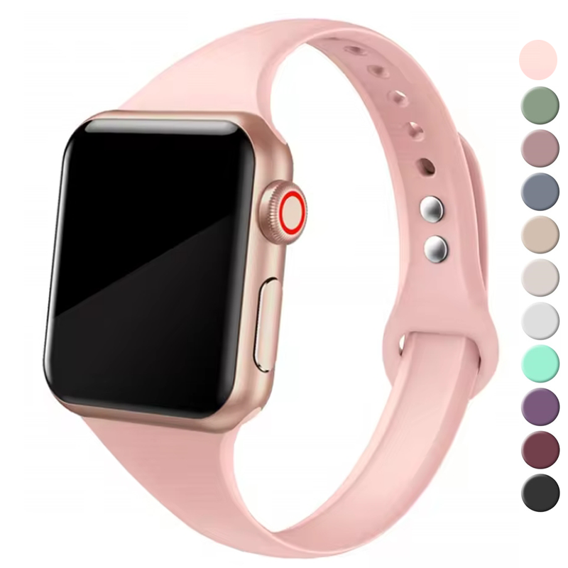 Smartwatch Slim Watches For Men - Slim Strap for Apple watch band
