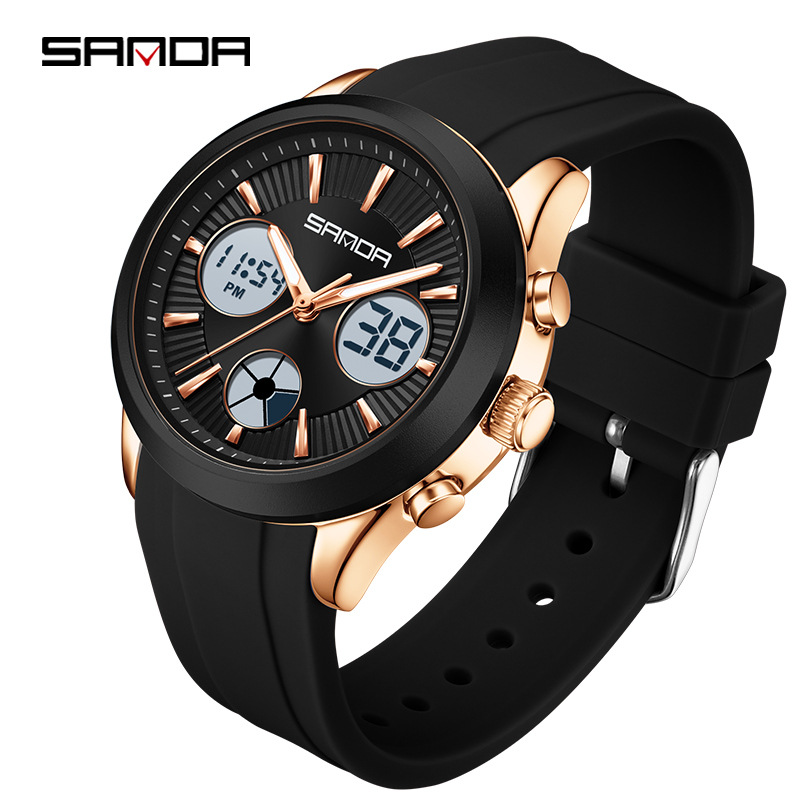 Smartwatch Watches Girls - SANDA electronic watch luminous 3-hour multi-functional
