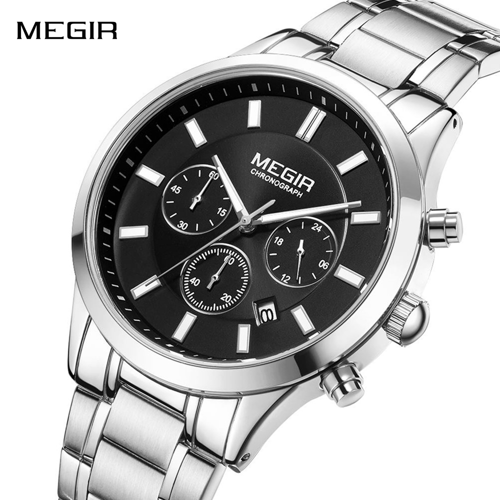 Smartwatch Branded Watches For Men - MEGIR Brand Fashion Men's Sport Quartz