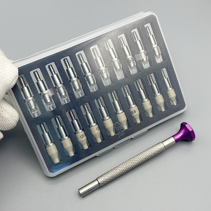 Crystal Press Tool - 20pcs Watch Hands Fitting Setting Presser