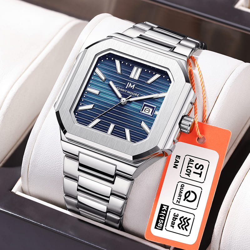 Smartwatch Luxury Watches For Men - JONNY MOORE K1050 Fashion Luxury Steel