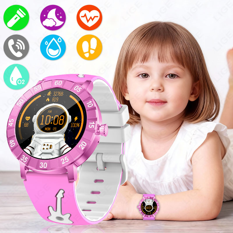 Smartwatch Watches Useful Gift For Boys - LIGE Kids Smart Watch HRV SOS