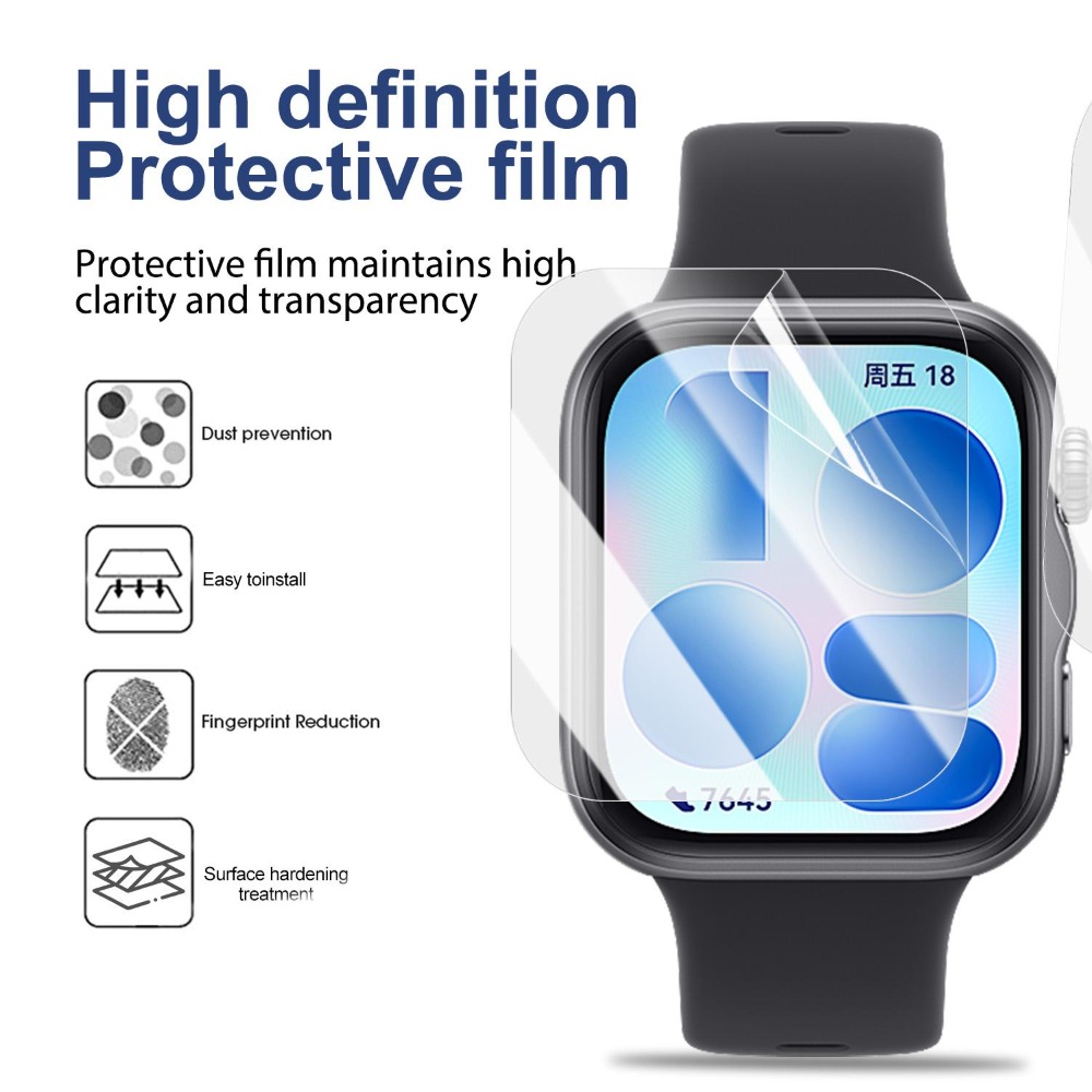 Soft Flexible Hydrogel Protect - Huawei Smartwatch Watch Fit review and price