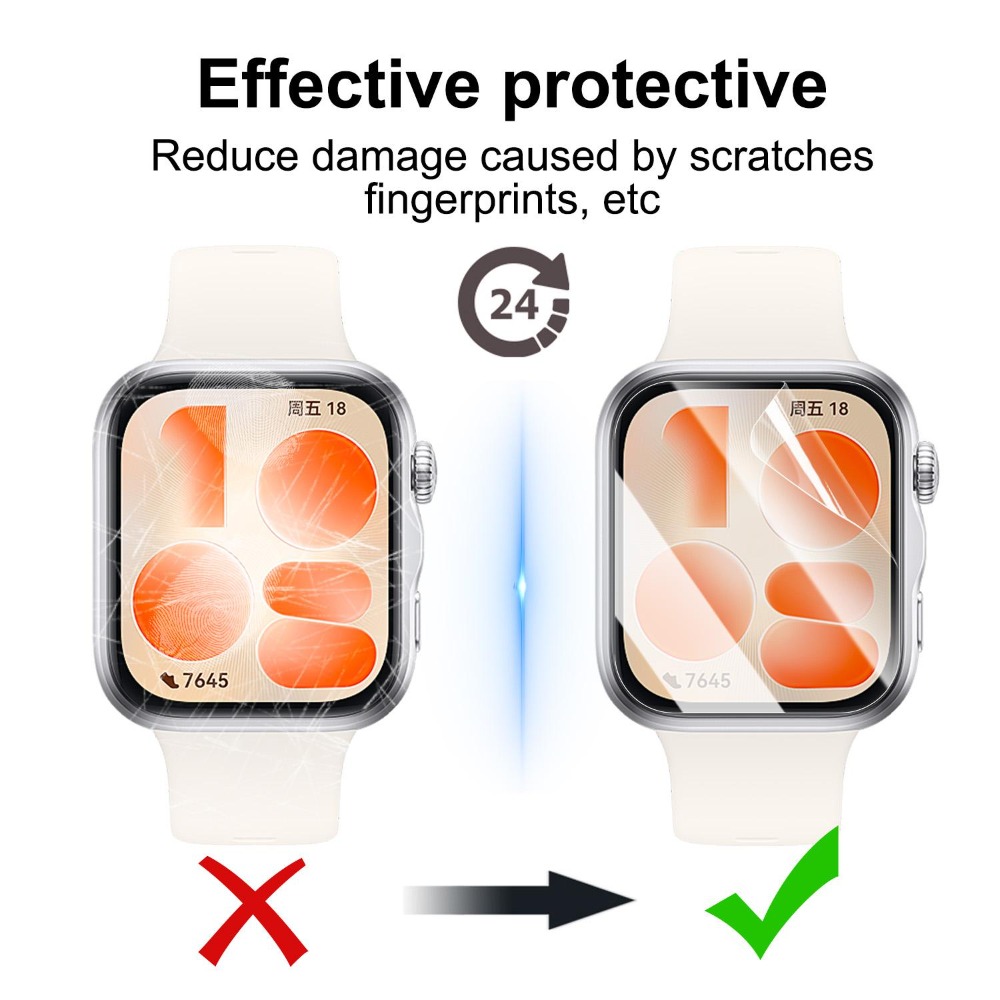 Soft Flexible Hydrogel Protect - Huawei Smartwatch Watch Fit review and price