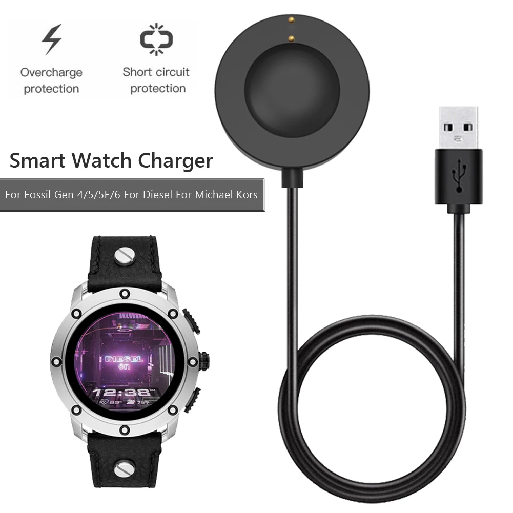 USB Magnetic Fast Charge Charg - Fossil Watches Smartwatch Gen 4 review and price
