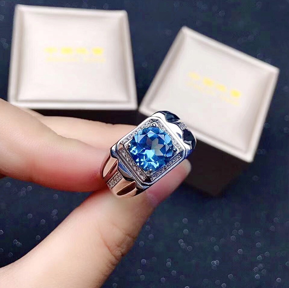 Fashion Gemstone Ring for Man  - Vs Smartwatch review and price