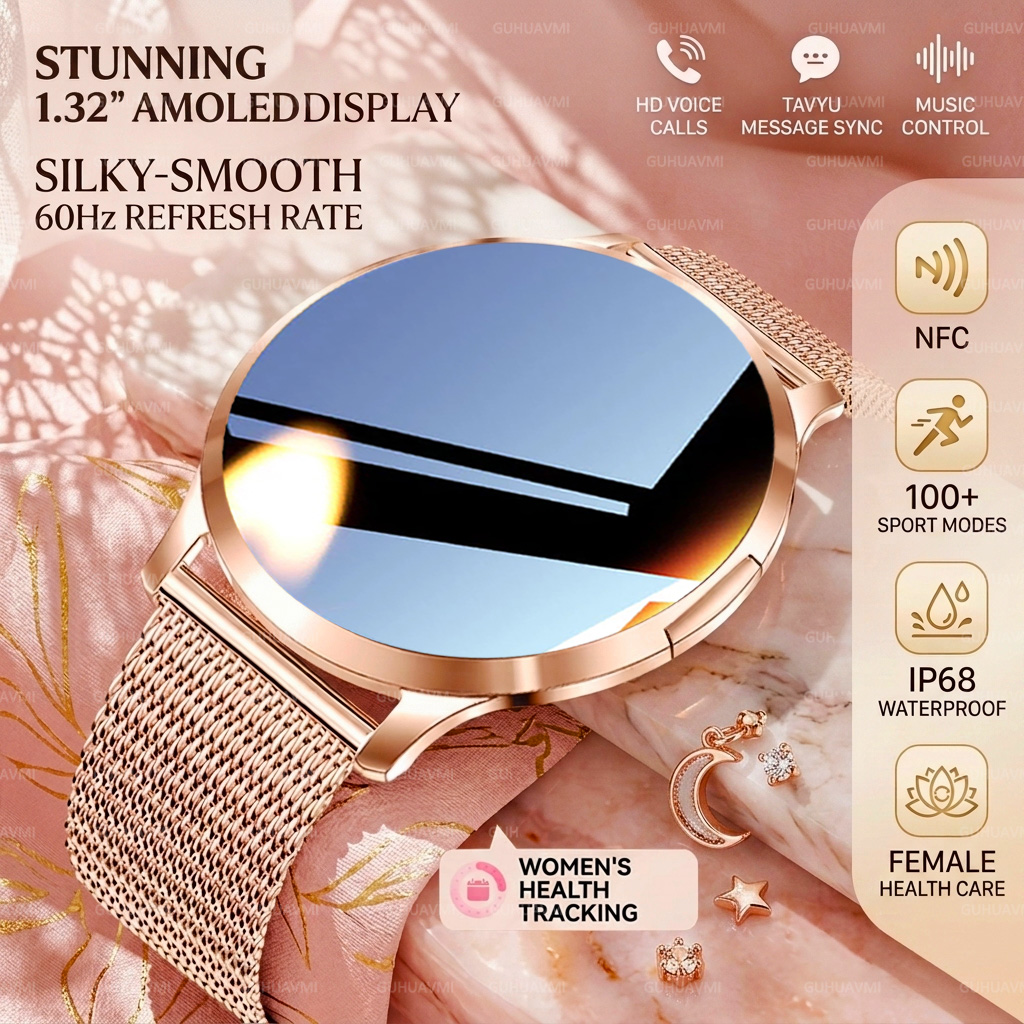 2026New Stylish Women NFC Smar - Smartwatch Stylish Watches For Women review and price