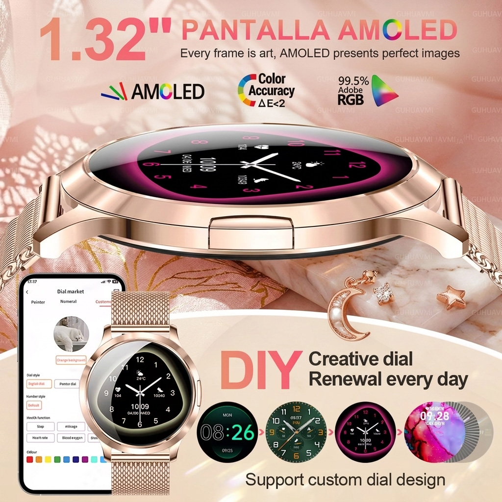 2026New Stylish Women NFC Smar - Smartwatch Stylish Watches For Women review and price