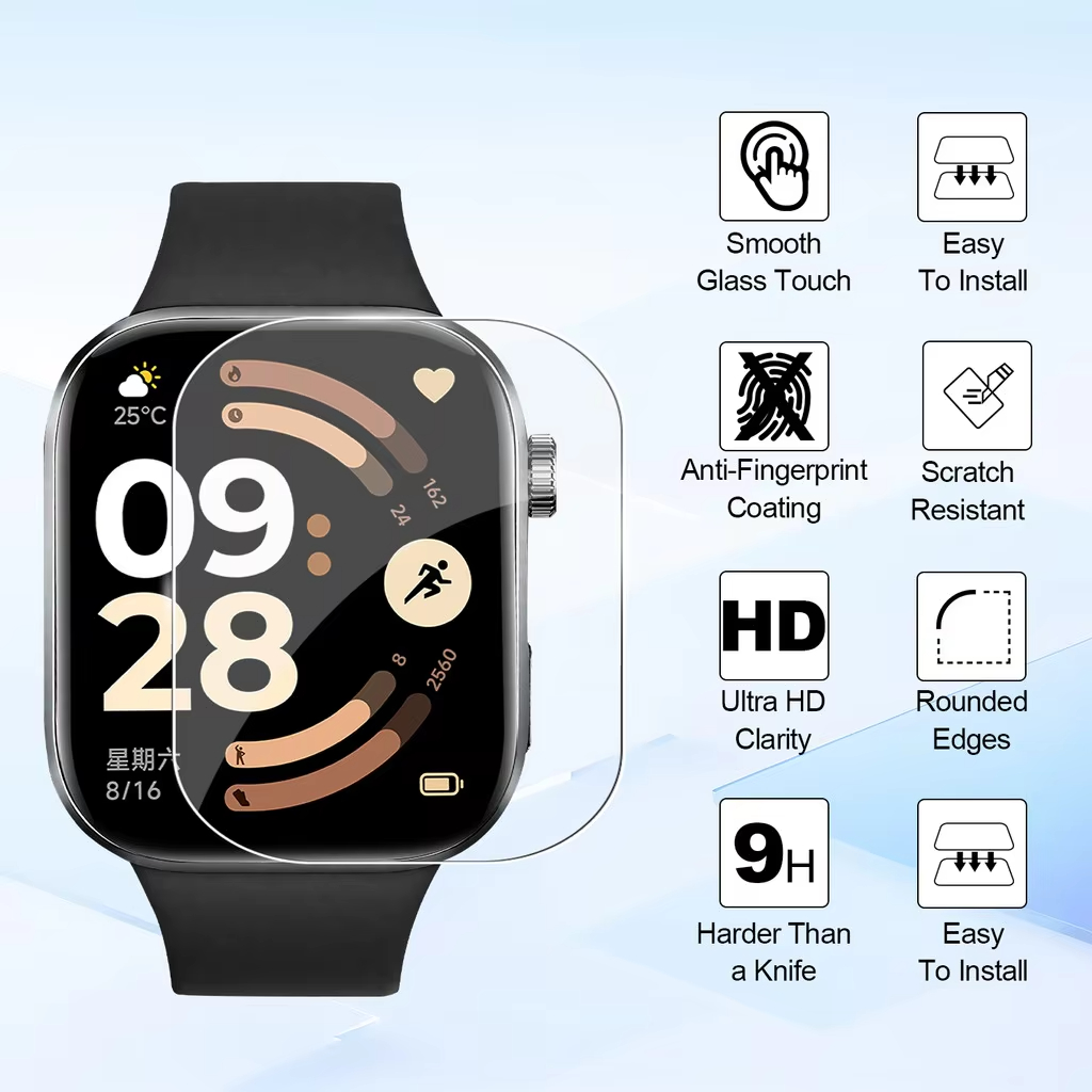 1-5Pcs Soft Film for Xiaomi Re - Smartwatch Watches Xiaomi review and price