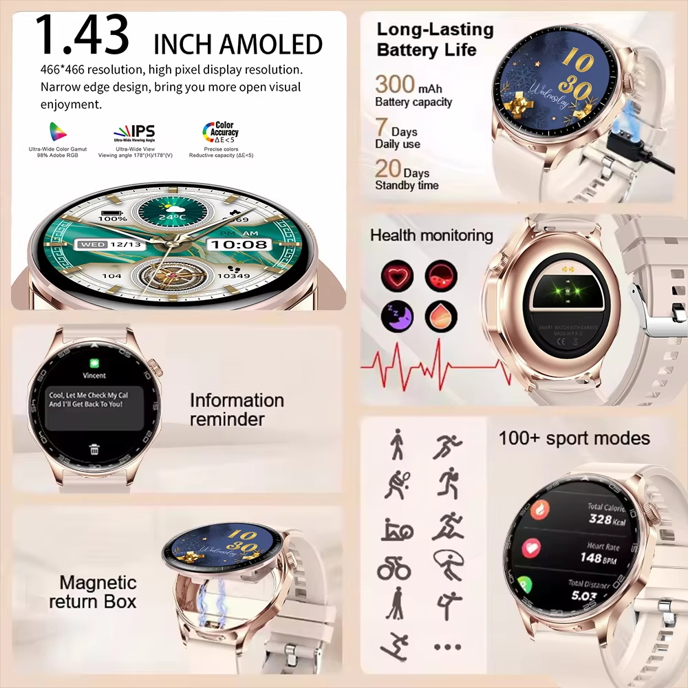 DAORKOW Smart Watch T98 Blueto - Smartwatch Noise Watches review and price