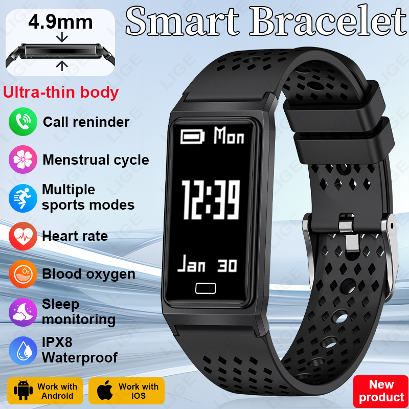 4.9mm Ultra Slim Smart Bracele - Smartwatch Slim Watches For Men review and price