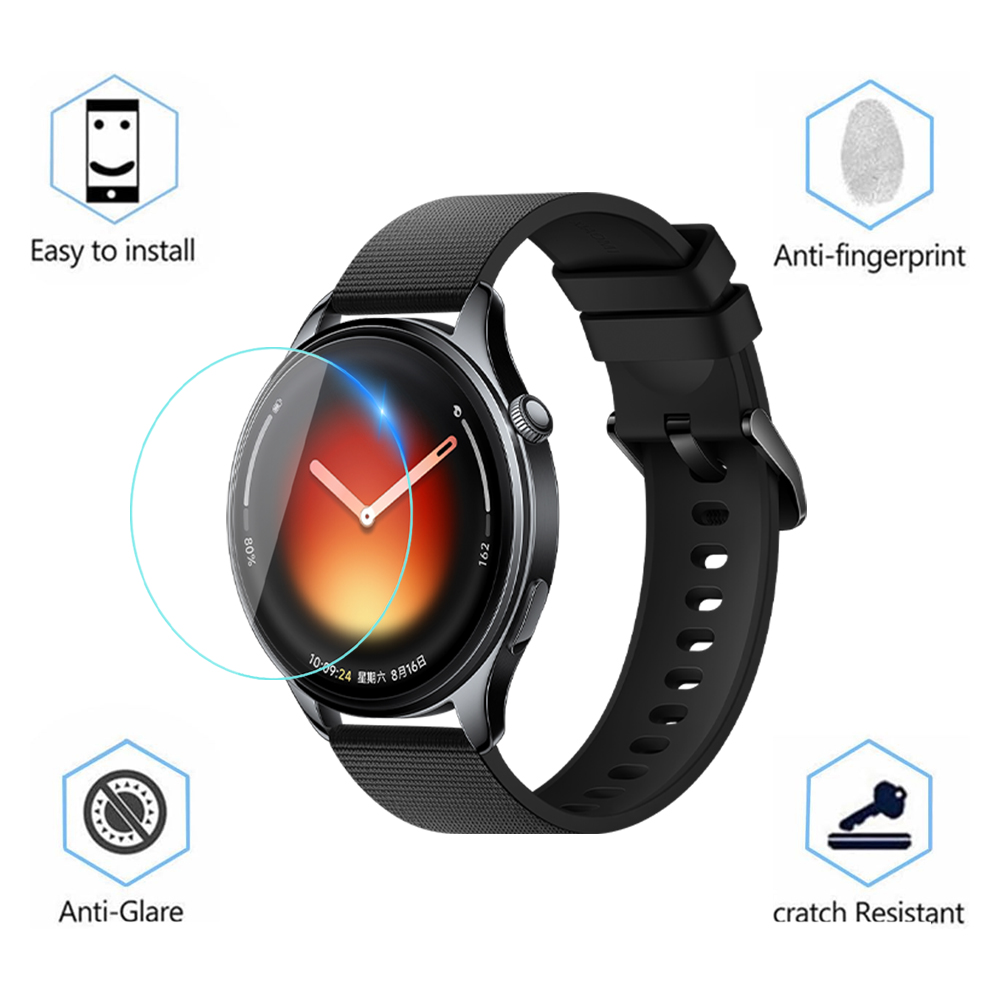 Tempered Glass for Xiaomi Watc - Smartwatch Watches Xiaomi review and price