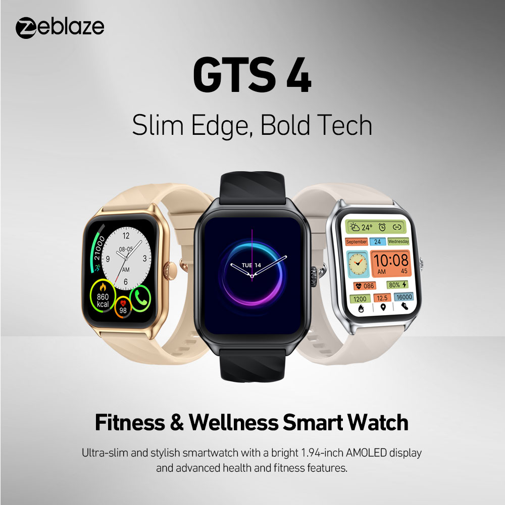 New Zeblaze GTS 4 Voice Callin - Smartwatch Health Watches review and price