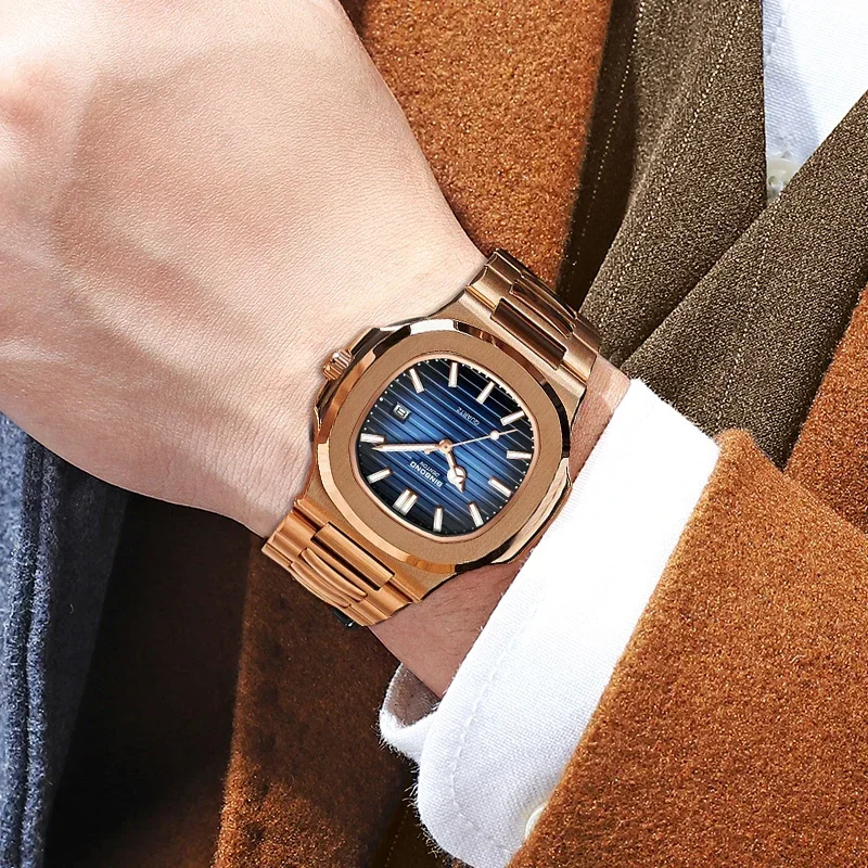 New Switzerland Man Casual Ros - Smartwatch Luxury Watches For Men review and price