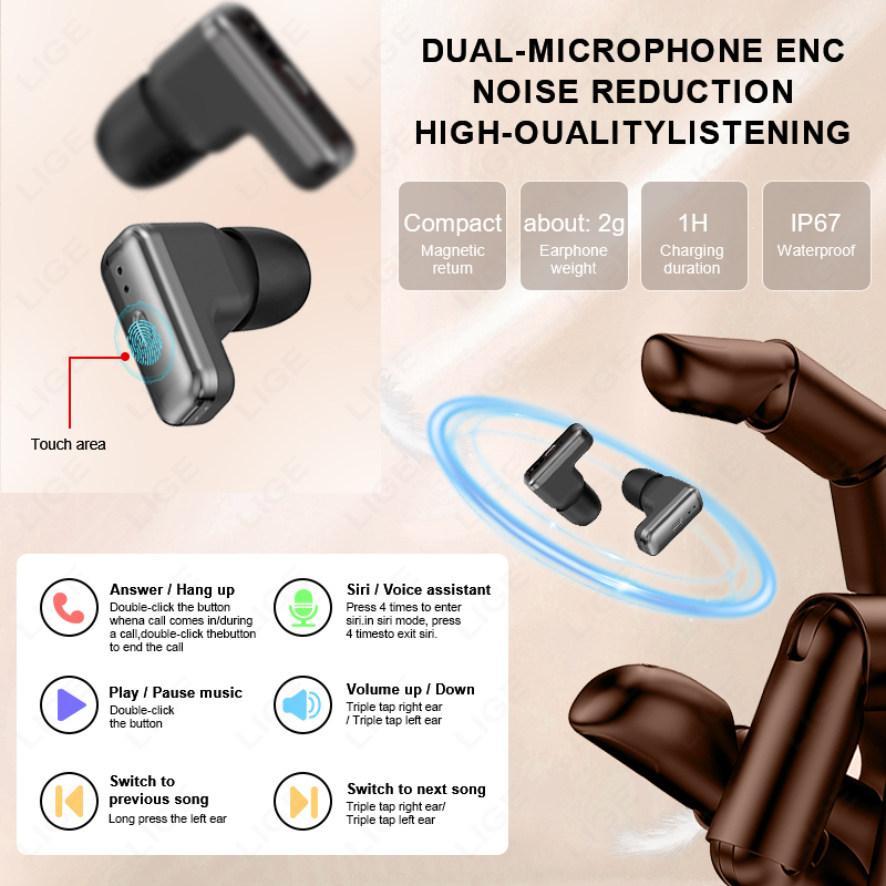 NEW Smart Watch Earphone Men T - Smartwatch Noise Watches review and price