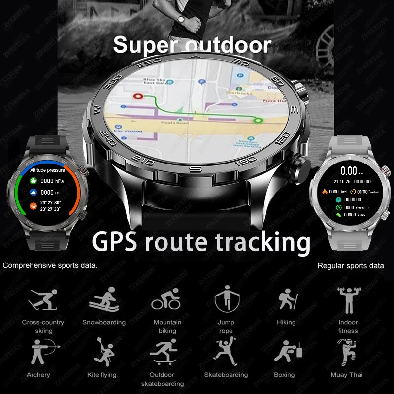 New GPS Track Smart Watch Men  - Smartwatch New Watches review and price