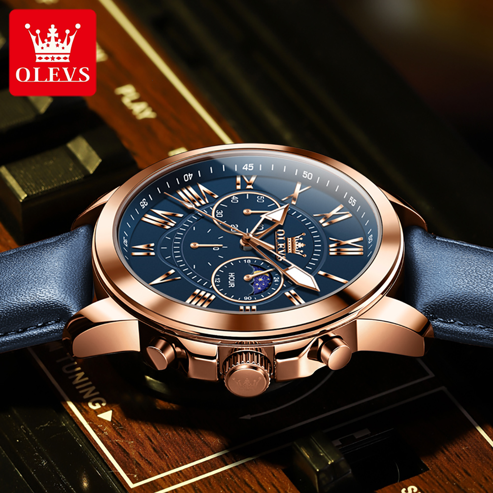 OLEVS 3632 Men Brand Watch Mul - Smartwatch Branded Watches For Men review and price