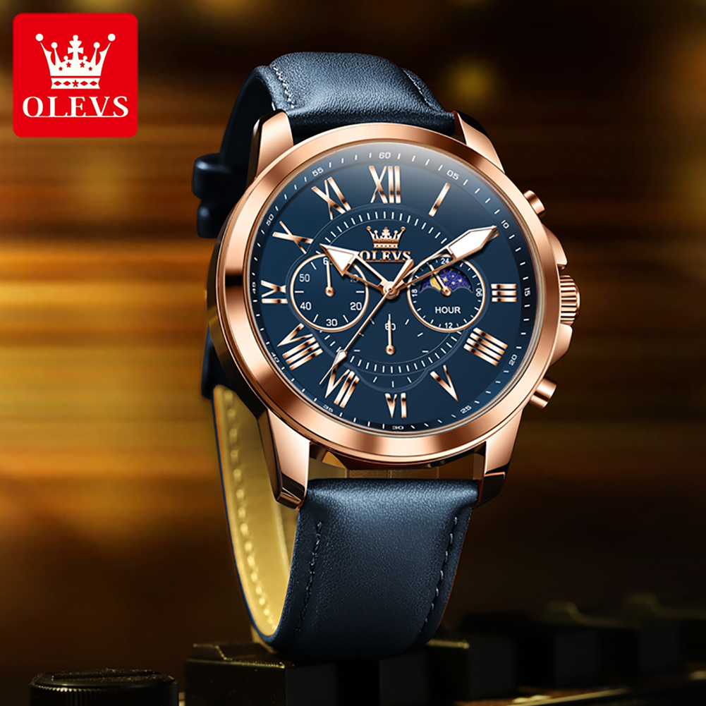 OLEVS 3632 Men Brand Watch Mul - Smartwatch Branded Watches For Men review and price
