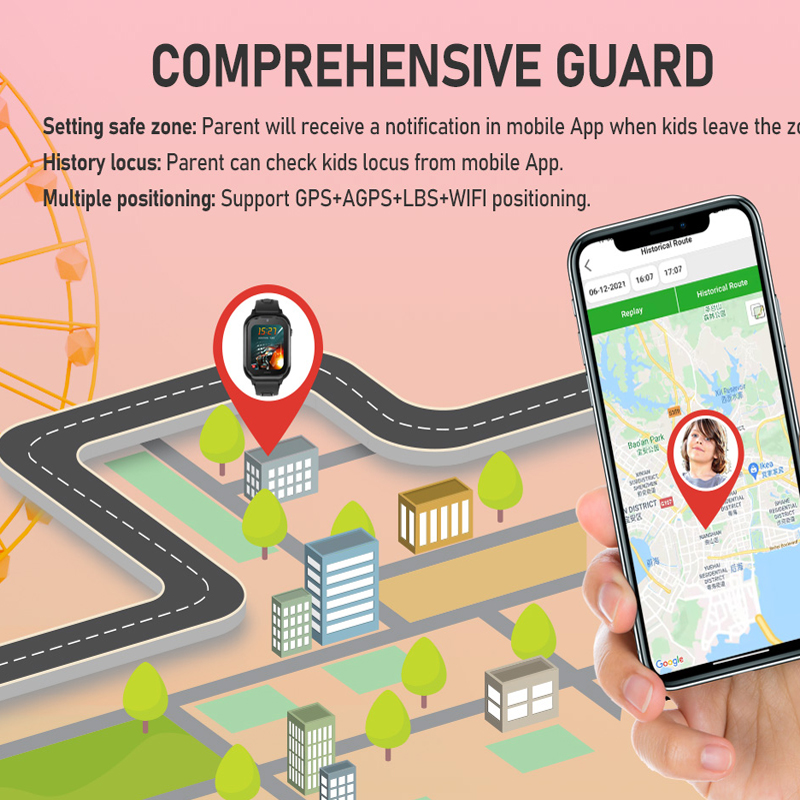 Getfitsoo Kid Smart Watch 4G S - Smartwatch Watch Whatsapp review and price