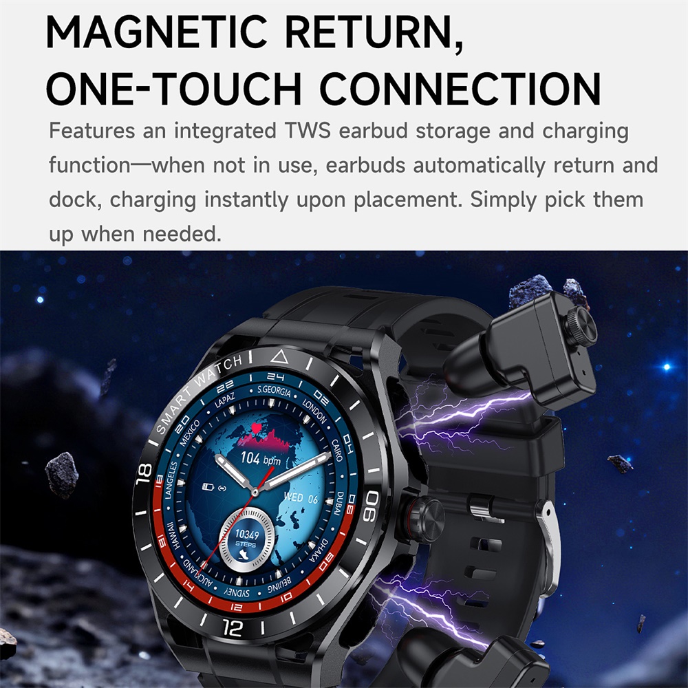 Smart Watch 2 In 1 Blue Tooth  - Smartwatch Noise Watches review and price