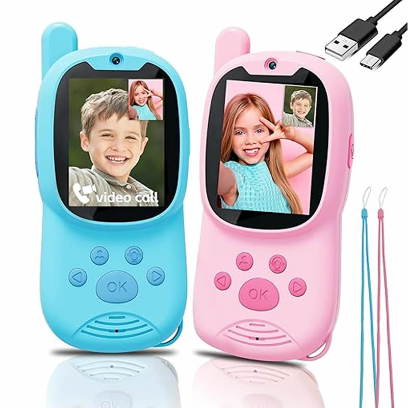 Walkie Talkies Cute 2Pack Rech - Smartwatch Watches For Kid Boy Waterproof review and price