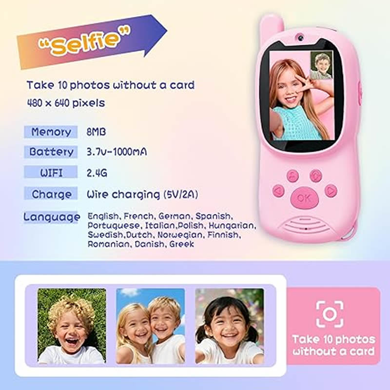 Walkie Talkies Cute 2Pack Rech - Smartwatch Watches For Kid Boy Waterproof review and price