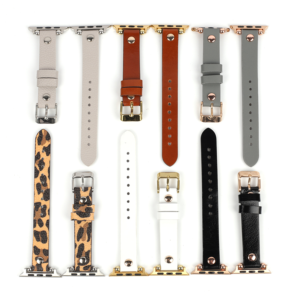 Slim Thin Band Leather Rivet S - Smartwatch Slim Watches For Men review and price