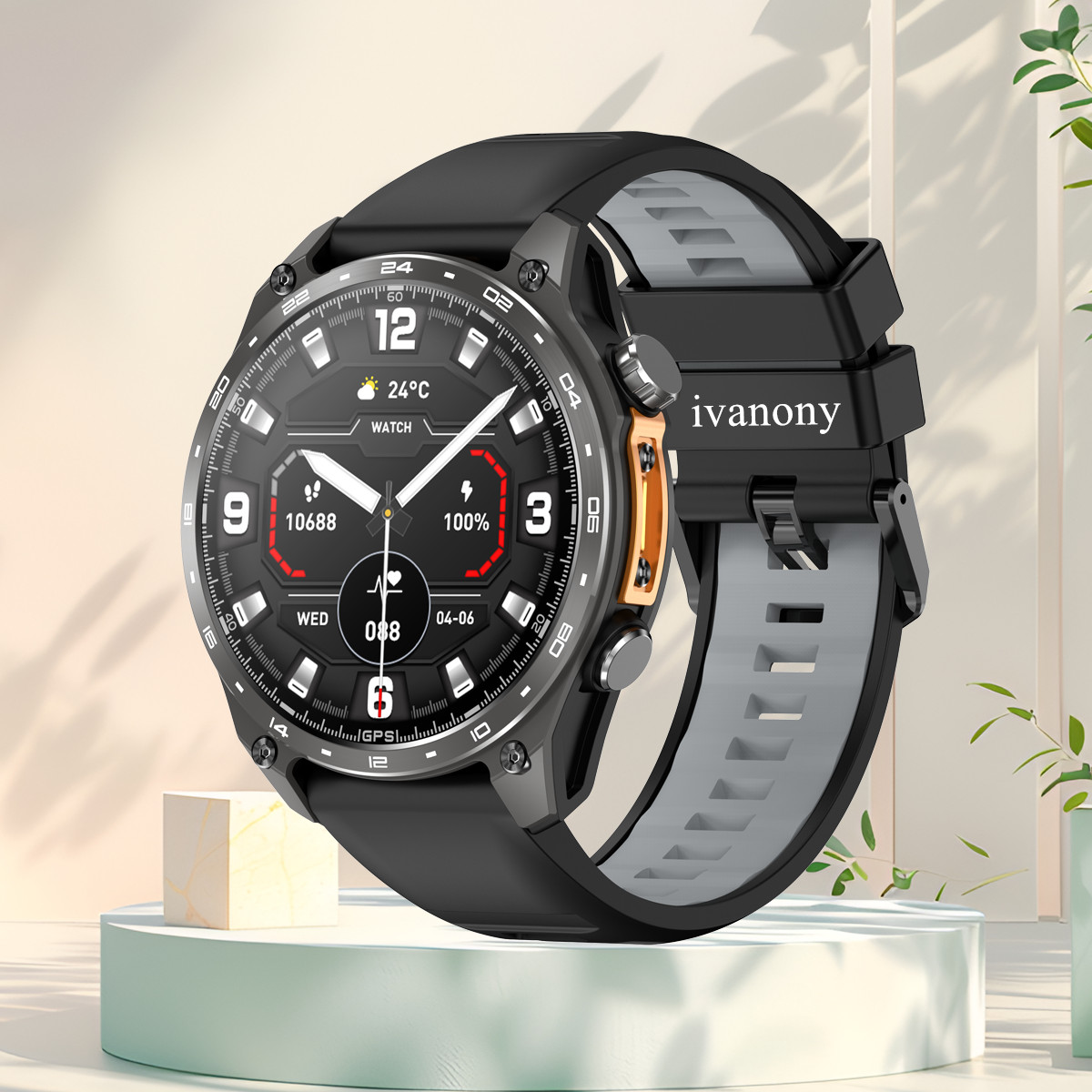 3ATM Waterproof Sports Smartwa - Smartwatch Watch Whatsapp review and price