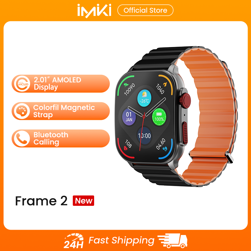 IMIKI Frame 2 Magnetic Starp S - Smartwatch Health Watches review and price