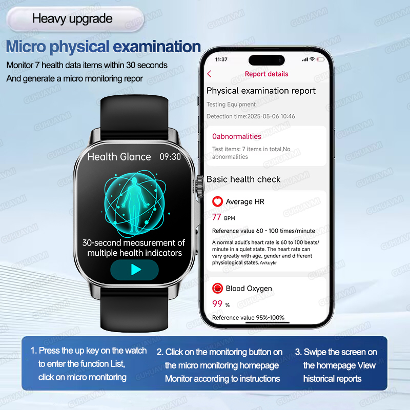 New Men Emotion Diagnosis Smar - Smartwatch Health Watches review and price