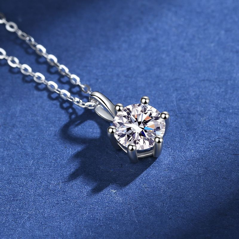 Silver 925 6 Prong Moissanite  - Vs Smartwatch review and price