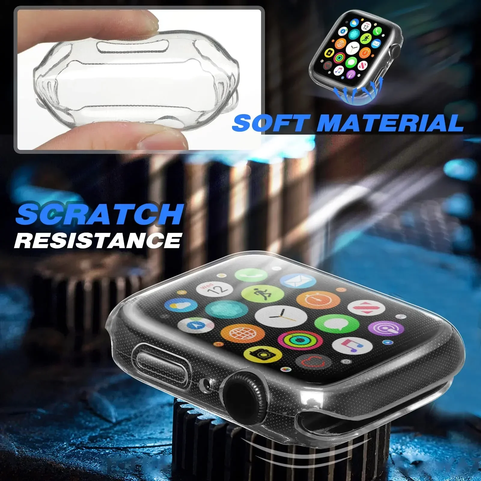 Cover For Apple Watch Case 44m - Smartwatch Watches For Women Smart review and price