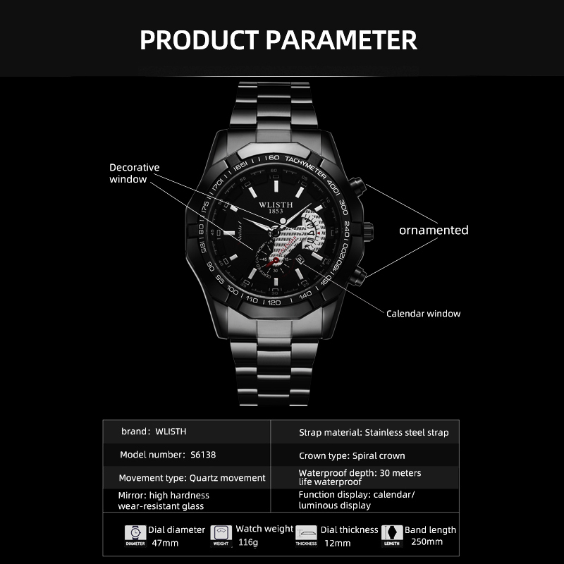 Luxury Brand Man Watch Waterpr - Smartwatch Branded Watches For Men review and price