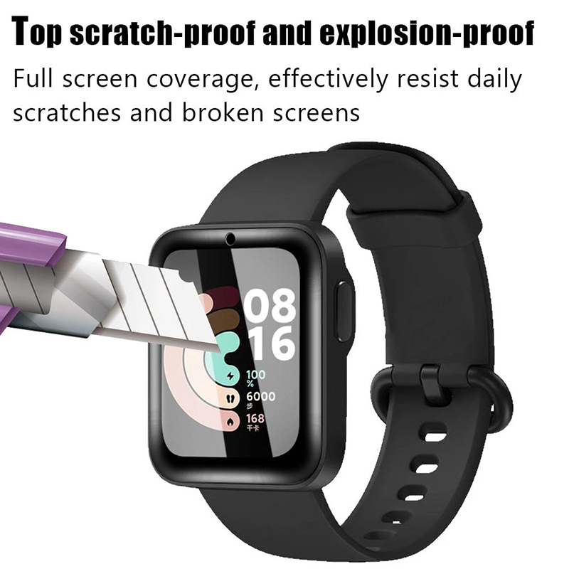 2 Pcs Tempered Glass for Redmi - Smartwatch Watches Xiaomi review and price