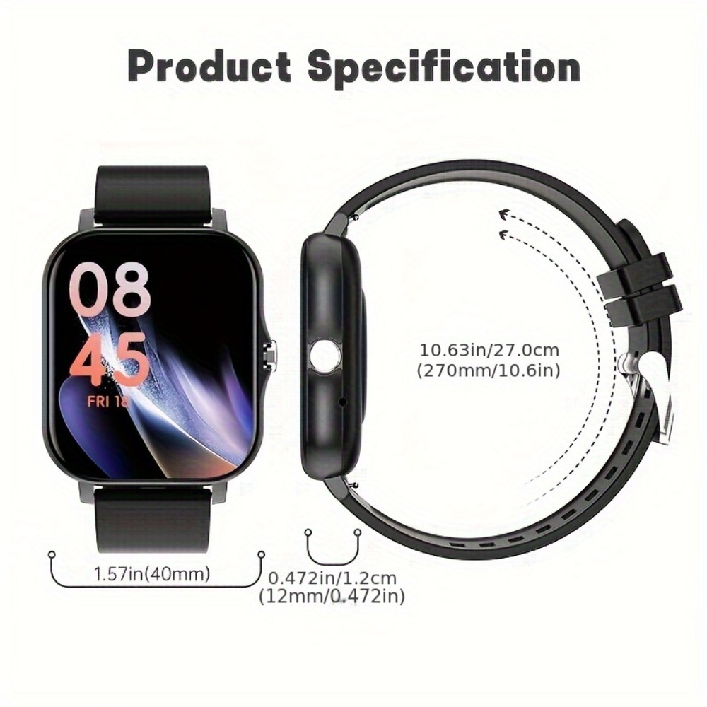 Supports Texts Calorie Counter - Smartwatch Stylish Watches For Women review and price