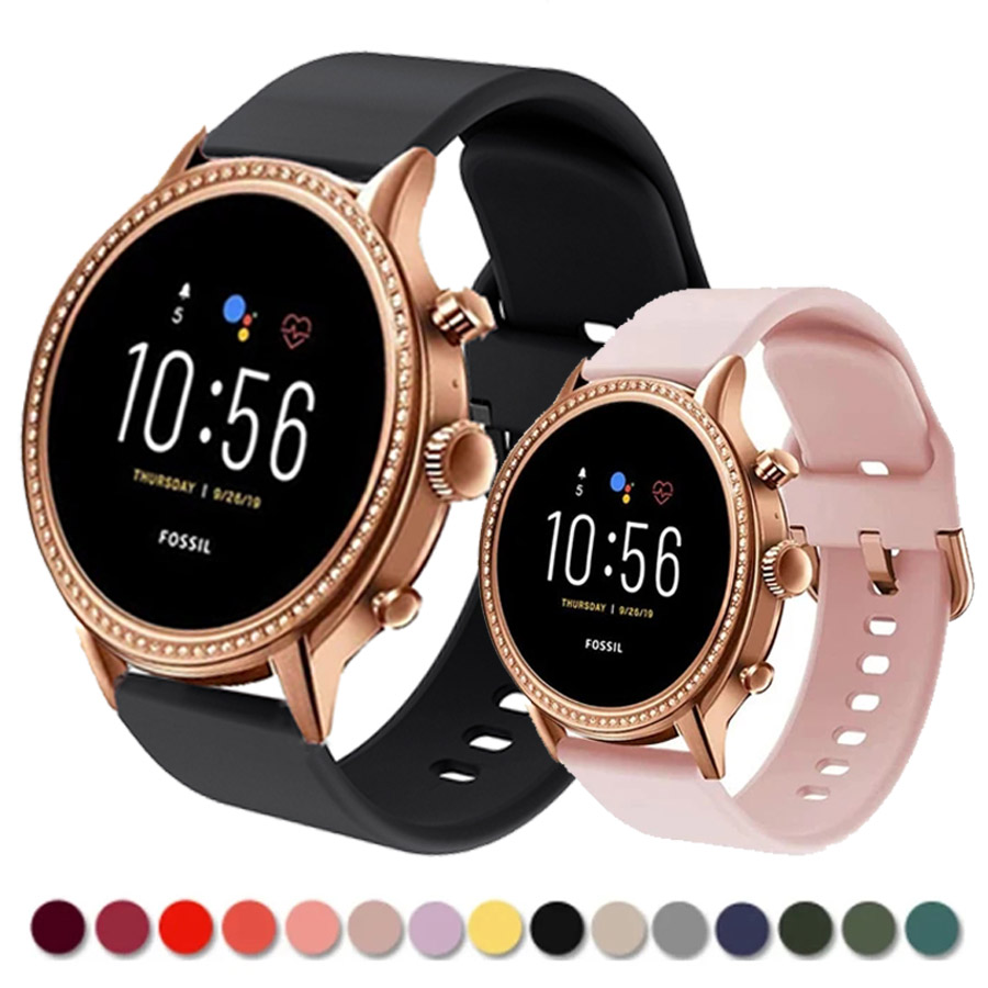 Silicone Strap For Fossil Wome - Fossil Watches Smartwatch Gen 4 review and price