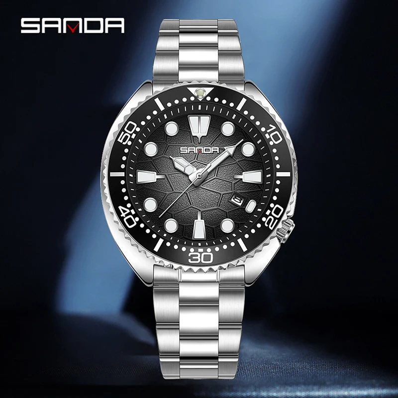 SANDA Luxury Fashion Men Quart - Smartwatch Luxury Watches For Men review and price