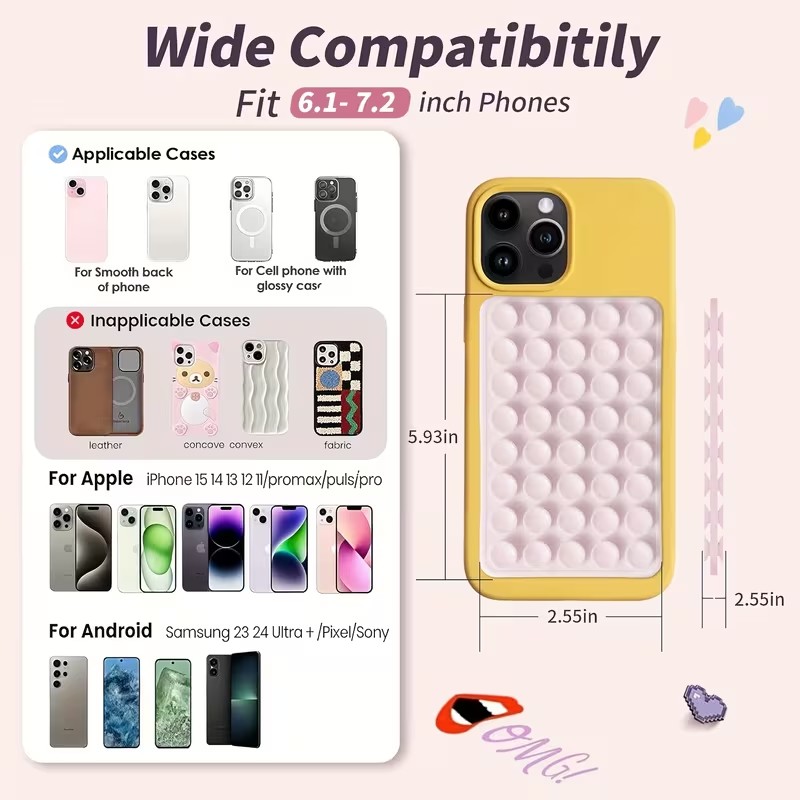 2-Pack Silicone Suction Phone  - Watch Es review and price