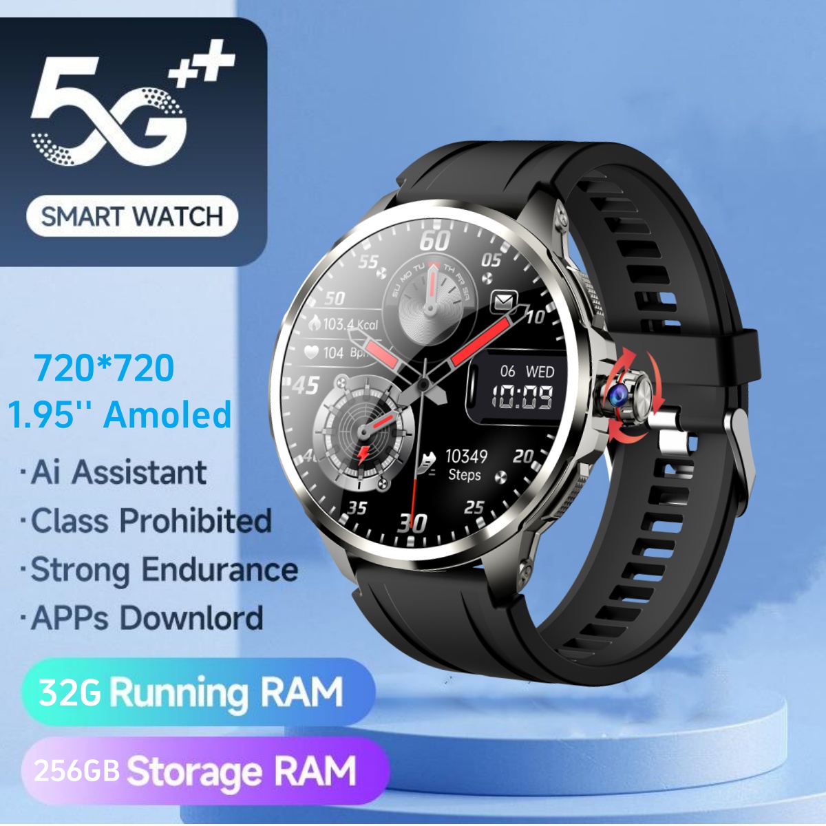 New H99 Smart Watch 1.95 inch  - Smartwatch Watch Whatsapp review and price