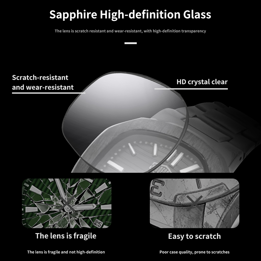 HEROFORCE New Sapphire Waterpr - Smartwatch Branded Watches For Men review and price