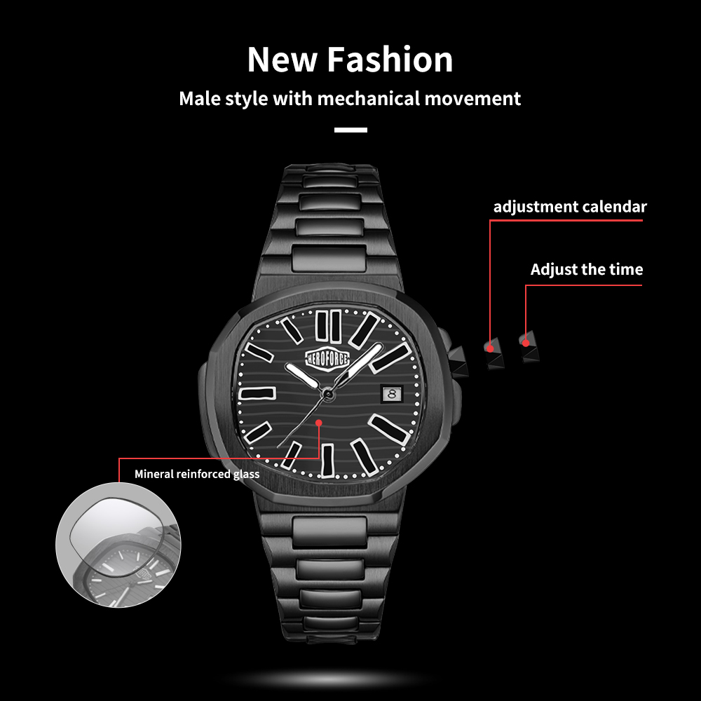 HEROFORCE New Sapphire Waterpr - Smartwatch Branded Watches For Men review and price