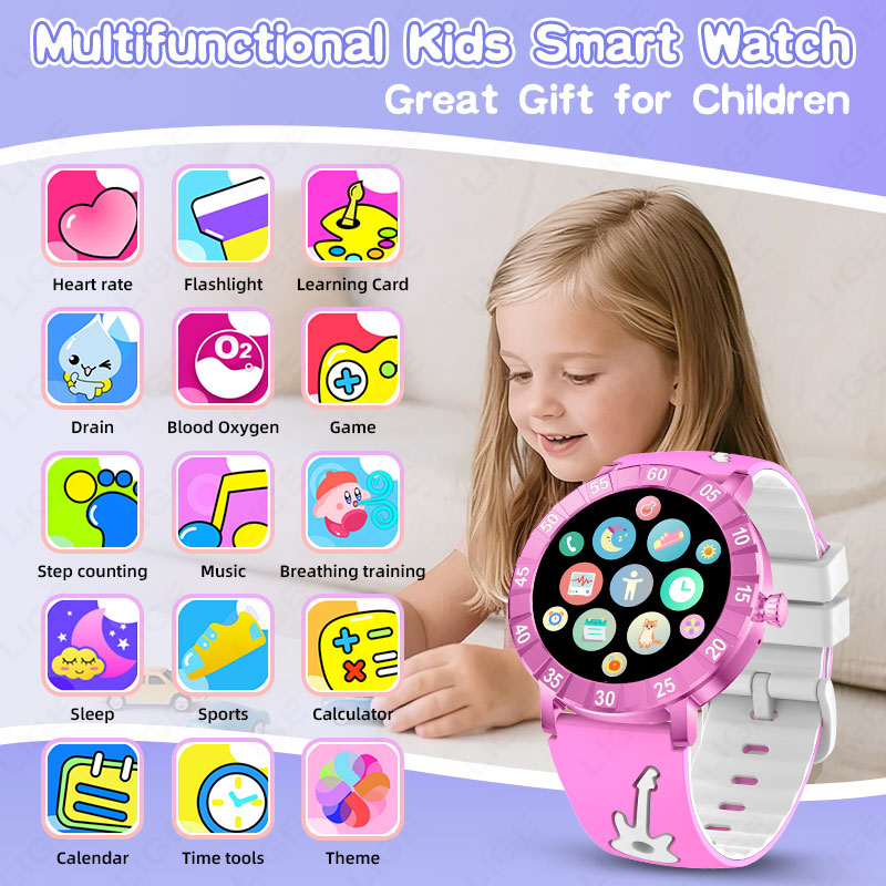 LIGE Girls Smart Watch SOS Chi - Smartwatch Watches Useful Gift For Boys review and price