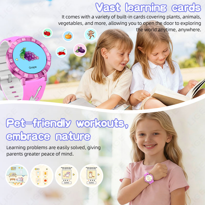 LIGE Girls Smart Watch SOS Chi - Smartwatch Watches Useful Gift For Boys review and price