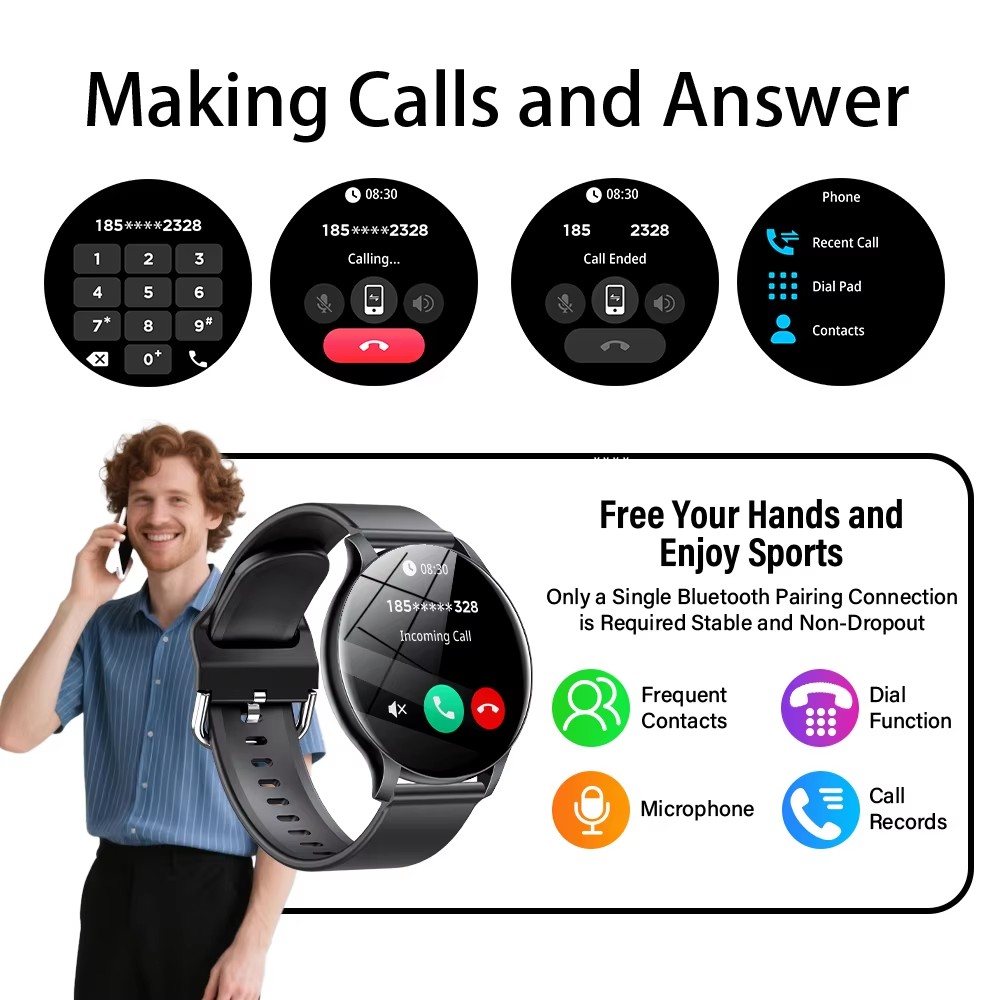 2025 New Smart Watch Heart Rat - Watches Ladies Smartwatch review and price