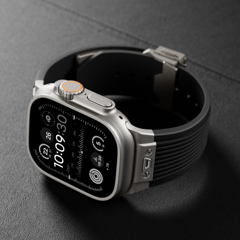 Silicone Strap for Apple Watch - Smartwatch Slim Watches For Men review and price